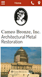Mobile Screenshot of cameobronze.com
